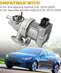 Road Ready Performance Water Coolant Pump And Thermostat Kit Compatible With Hyundai Sonata Hybrid 2L engines 2016 to 2020.