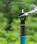 Six Pack One Half Inch MNPT PVC Male Pipe Thread Sprinkler Head Riser Extensions For Lawn Irrigation System Six Inch Length With Male To Male Adapters