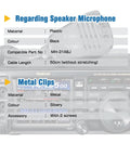 Heavy Duty 8 Pin Handheld Microphone Replacement For Yaesu Ham Radios Compatible With FT 991 included details