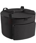 Beefy Heavy Duty Water Resistant Carrying Bag For 19 Inch Outdoor Propane Fire Pit And Fire Bowl Fits 823 870 893, top handle view