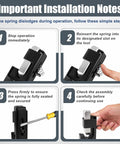 Installation steps for Beefy Lug Crimper Tool For 8 AWG To 0000 AWG Battery And Welding Cables Heavy Duty Crimping shown in four images.