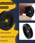 Six Pack 1 Inch Inner Diameter And 1 1/4 Inch Drill Hole Rubber Grommets Double Sided Firewall Hole Plugs For Wire Protection