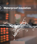 Waterproof insulation illustration for Heat Shrink Tubing Kit With 11 Sizes And 2 To 1 Shrink Ratio 580 Pcs In 6 Colors
