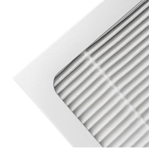 Close-up of True HEPA Filter Replacement for Filtrete Ultra Quiet Air Purifiers FAP01-RMS and FAP02-RMS showing pleated design