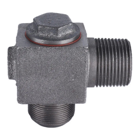 Heavy Duty Cast Iron Pneumatic Air Compressor Check Valve With 10mm Elbow Connector One Way Flow Built To Last