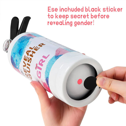 Premium Gender Reveal Fire Extinguisher Spray 2 Pack With Solid 2.3 Pound Pink And Blue Smoke Cannons That Last A Full Twenty Seconds For Your Ultimate Outdoor Party Setup And Non Toxic Celebration Props That Hits Different