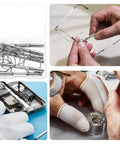Six Piece Eyeglass Screwdriver Kit 3 In 1 Multifunction Eyeglasses Repair Tool Set With Keychain Case for glasses and watch repair