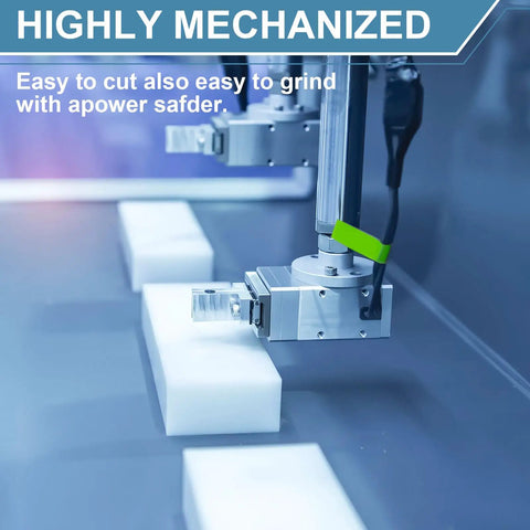 2 Pcs HDPE Plastic Blocks 1 In By 3 In By 12 In Solid Polyethylene Blocks for Machining in a mechanized environment