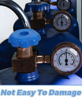 4 Piece Aluminum Alloy Gas Cylinder Valve Handles Hexagonal Hand Wheels With Non Slip Grip And Rugged Build For Industrial And Lab Use Replacement Cylinder Control Knobs