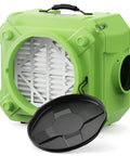 Stackable 3 Stage Filtration Negative Air Machine For Industrial And Commercial Use Heavy Duty Air Cleaner with MERV 10 Filter visible