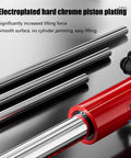 Heavy Duty Hydraulic Jack Kit With Manual Pump And Auto Retraction 10 Ton Lift Capacity 2 Inch Stroke Garage Ready detail