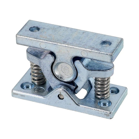 Spring Loaded Door Catch with Double Roller Ball Latch Zinc Alloy Cabinet Closet Drawer Cupboard Hardware 13mm Internal Space Silver Tone
