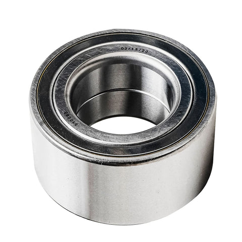 Close-up of a bearing from Pair Front Wheel Bearing Replacement Kit For Hyundai Elantra 2007 2016 Veloster 2012 2017 Kia Forte 2010 2018 Soul EV 2015 2019 Front Wheel Bearing Assembly Replacement With Easy Install And OEM Like Fit