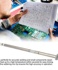 Top Tier Chisel Soldering Iron Tip T12 for fast heating and precise small component welding, stainless steel build for reliability.