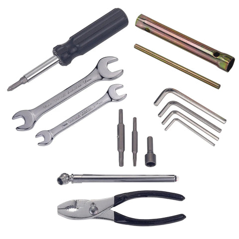 Compact Motorcycle Tool Kit For Sport Bikes ATVs And UTVs An All You Need On The Go Repair Set with wrenches and tools