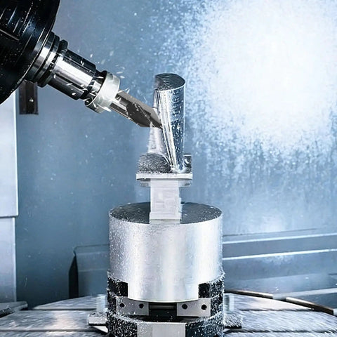 Metal lathe machine using a drill bit from a 7 Piece M2 High Speed Steel Center Drill Bit Set For Metal Lathe Tools With 60 Degree Countersink Precise Hole Positioning Durable Bits In Sizes 1.0 1.5 2.0 2.5 3.0 4.0 5.0 mm No Fuss Portable Storage Case.