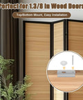 Beefy Stainless Steel Bi Fold Door Repair Kit for 1-3/8 Inch Wood Doors Top Or Bottom Mount Closet Hardware
