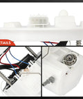 Slick Direct Fit Fuel Pump Module Assembly For Chevy Camaro Ss V8 6.2L 2011 To 2015 showing connectors and fuel inlet detail.
