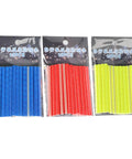 36 Pcs Cycling Reflectors In Red Yellow And Blue For Your Night Rides Spoke Lights And Clips For Bike Wheel Spokes