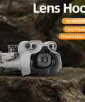 Gimbal Camera Lens Hood For DJI Mini 5 Pro Drone Anti Glare Shield Parasitic Light Blocker on tree surface