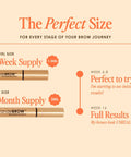 Brow Boosting Serum For Fuller, Bolder Brows And Your Brow Game With Vitamins, Peptides, Antioxidants, 4 Month Supply, 3 mL