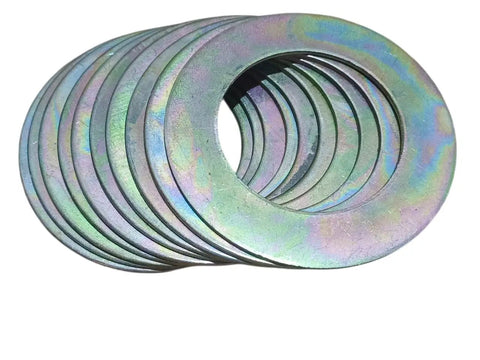 Heavy Duty Bucket Pin Shims And Spacer Washers 115mm By 75mm By 3mm Set Of 10 Pcs Built Tough Steel Fit Backhoe 3CX