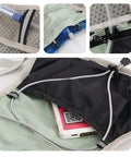 Hydration Vest With Reflective 5L Waterproof Water Backpack, Lightweight Quick-Dry Breathable, no-fuss pockets close-up