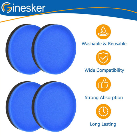 4 Pack Replacement Filters For CleanView And PowerGlide Pet Upright Vacuums 1214 Series No Fragrance Compare To Part 12141 Pet Hair Buster Replacement Set