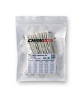 Bag of SMD Capacitor Kit 1000 Pieces 0603 Size Ceramic MLCC Assortment From 1pF To 10uF, 50 Values, 6.3V To 50V for prototyping