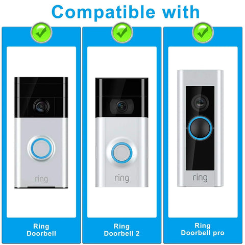 Video Doorbell Replacement Security Screws Kit, 20 Pcs, 4 Types, Compatible With Video Doorbell, Video Doorbell 2 And Pro
