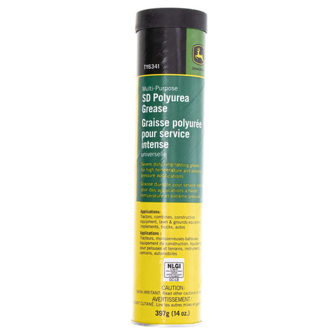 Multi-Purpose SD Polyurea Grease For Heavy Duty Equipment, 14 oz tube for high temperature and extreme pressure use