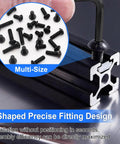 Straight Up Solid 260 Piece M5 T Slot Nuts And Bolts Assortment Kit For 2020 Series Aluminum Extrusion Rails, hex socket screws in multi-sizes.