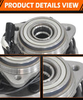 Front Wheel Hub Bearing Assembly With ABS Durable Replacement Ride Ready For Mercury Mountaineer 1997 To 2001