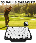 Heavy Duty Golf Ball Tray Kit With 18 Foam Balls Durable Indoor Outdoor Practice Mat Organizer at a golf course