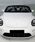 Convertible with White Diamond Bling Car Eyelash Headlight Stickers Two Pack For Cars And Trucks Universal Fit Auto Decoration
