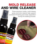 Pro Grade Wiring Splice And Sealing Kit With 80W Glue Gun Crimper And Sealant Sticks Wire Stripper cleaner spray with mold release