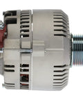 Side view of New Replacement Alternator For Ford F Series Trucks 4.6L 5.4L V8 1997 1998 1999 2000 2001 2002 Expedition
