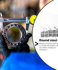 Stainless Steel Bearing Balls Assortment Kit 1.0mm To 10.0mm 580 Pieces High Precision Wear Resistant Steel Balls For Mechanical And Industrial Use Great For DIY Projects And Workshop Gear, assorted sizes in case