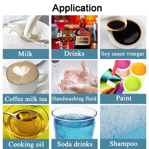 Application of Straight Up Automated Pneumatic Liquid Filling Machine With Bulletproof Stainless Steel Build And No Drip Nonsense Nozzle for various liquids.