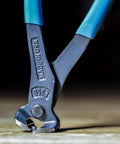 End Cutting Pliers 8 Inch With Blue Grip, Durable Carbon Steel, Matte Finish For Flush Cuts, Wire Trimming, Laser Heat Treated Edges