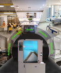 9W In Duct HVAC UVC Lamp For Whole House Air Purification 253.7 Nm Ozone Free 110V in different settings like home, hospital
