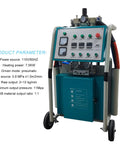 Heavy Duty Polyurethane Foam Spray Machine, High Pressure Pneumatic Sprayer For Construction Waterproofing with control panel.