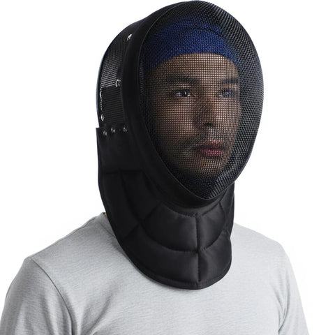 Fencing Coach Mask Protective Gear For Training And Sparring Full Face Coverage With Neck And Chin Guard Size Small