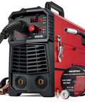 130 Amp MIG Welder With Flux Core, Lift TIG And Stick 3 In 1 Portable Inverter Gasless Welder, Synergy Control, 110V, Weld Gun