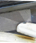 Stainless Steel Car Bumper Repair Mesh Welding Screen 15 Piece Set for quick do it yourself vehicle repairs installed view