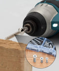 250G Self Tapping Screws Assortment Kit For Wood And Metal M3 M4 M5 shown with electric drill and screws close-up