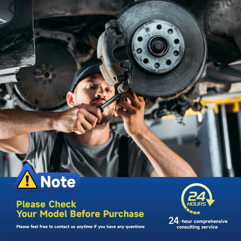 Mechanic installing Rear Wheel Bearing Hub Assembly 512518 Two Pack for 2014 2018 Subaru Forester 2016 2021 Crosstrek 2012 2021 Impreza