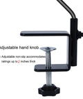 Hella Durable Expandable Deck Hook With A Two Inch Non Slip Railing Mount adjustable hand knob for secure railing clamps