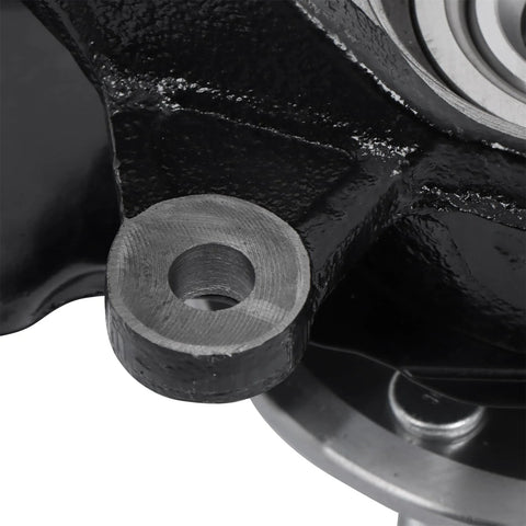 Close-up view of Front Passenger Side Steering Knuckle And Wheel Hub Bearing Replacement For Honda CRV 2007 2008 2009 With Heavy Duty Fit Direct Bolt On 51211SWAA00 45255STKA00 44600SJKJ00