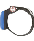 Side view of Wrist Dive Computer With Bungee Straps For Deep Sea Adventures Pro Grade Full Color TFT Display On A 2.2 Inch Screen